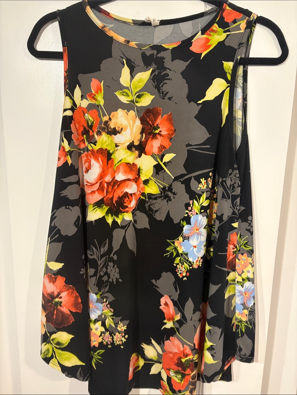 Beeson River sleeveless floral top